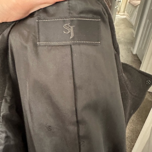 SJ WOOL JACKET BLACK - Picture 7 of 8